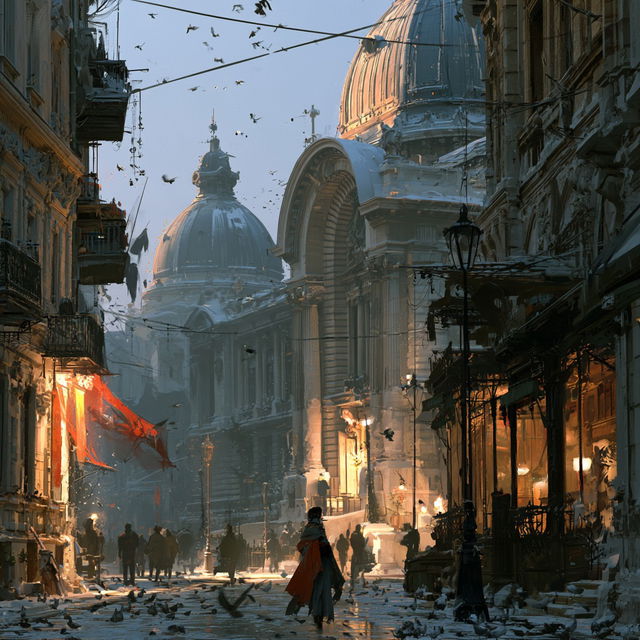 Wadim Kashin style, Midjourney V8.2, render 4 of 4