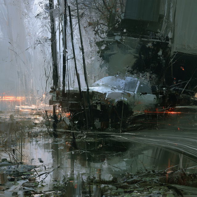 Wadim Kashin style, Midjourney V8.2, render 3 of 4