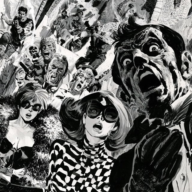 Wally Wood style, Midjourney V8.2, render 3 of 4