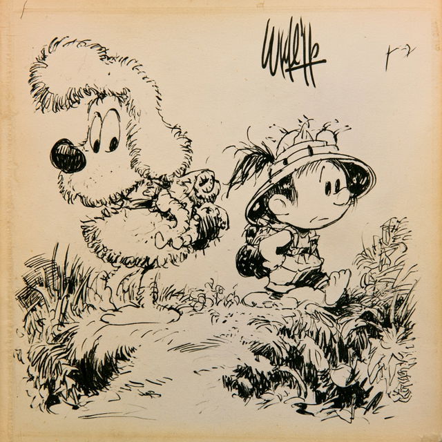 Walt Kelly style, Midjourney V8.2, render 1 of 4