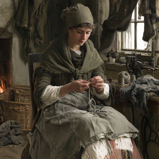 Walter Langley style, Midjourney V8.2, render 4 of 4