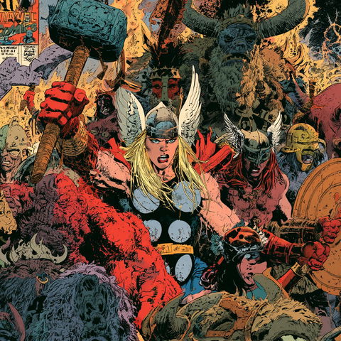 Walter Simonson style (Illustrators), Midjourney V8.2