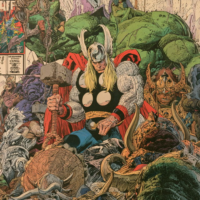 Walter Simonson style, Midjourney V8.2, render 4 of 4