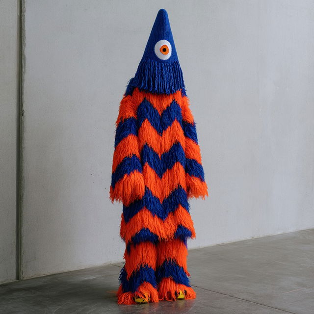 Walter Van Beirendonck style, Midjourney V8.2, render 4 of 4