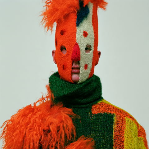 Walter Van Beirendonck style (Fashion designers), Midjourney V8.2
