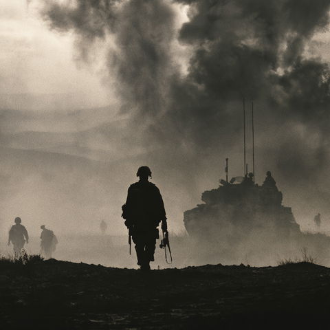 War photography style (Genres), Midjourney V8.2