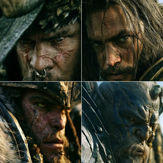 Warcraft style, Midjourney V8.2, render 2 of 4