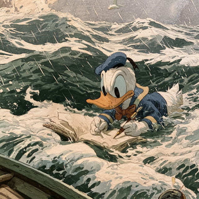 Ward Kimball style, Midjourney V8.2, render 1 of 4