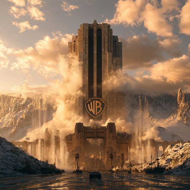 Warner Bros style, Midjourney V8.2, render 1 of 4