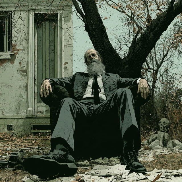 Warren Ellis style, Midjourney V8.2, render 2 of 4