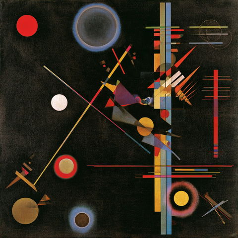 Wassily Kandinsky style (Painters), Midjourney V8.2