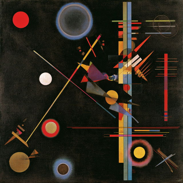 Wassily Kandinsky style, Midjourney V8.2, render 1 of 4