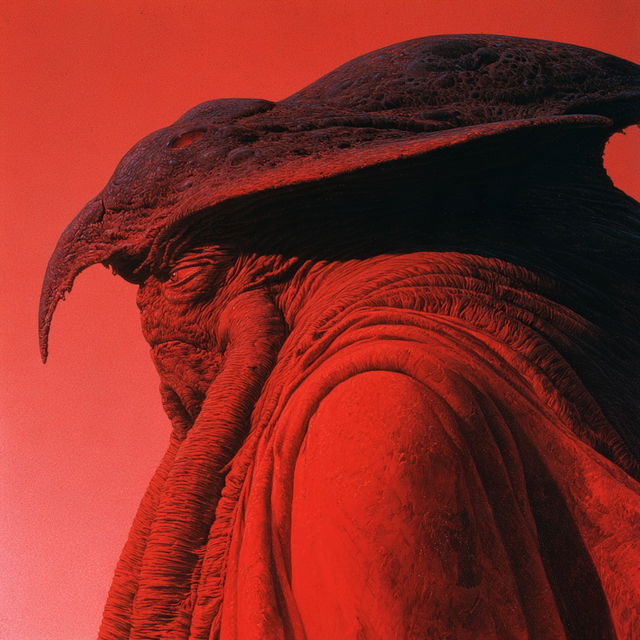 Wayne Barlowe style, Midjourney V8.2, render 2 of 4