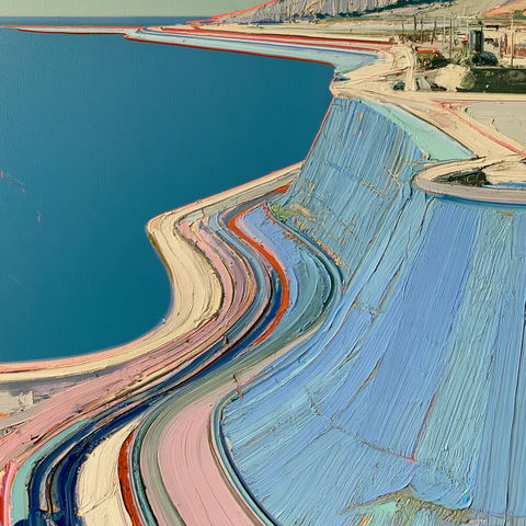 Wayne Thiebaud style (Painters), Midjourney V8.2
