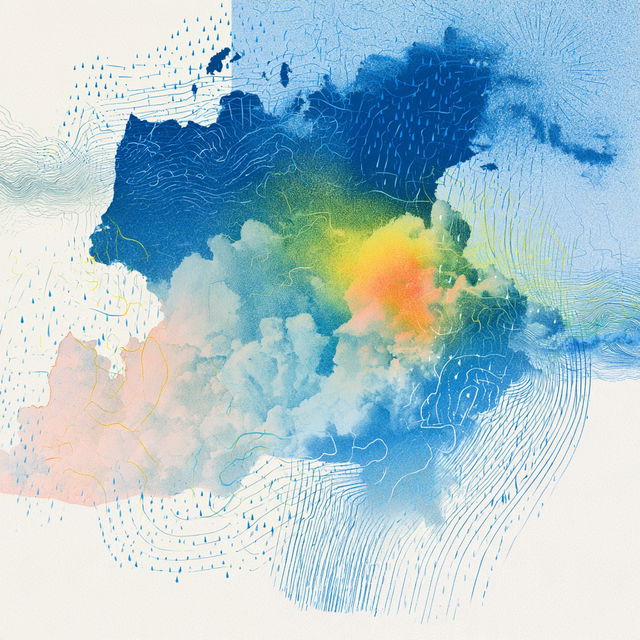 Weather map style, Midjourney V8.2, render 1 of 4