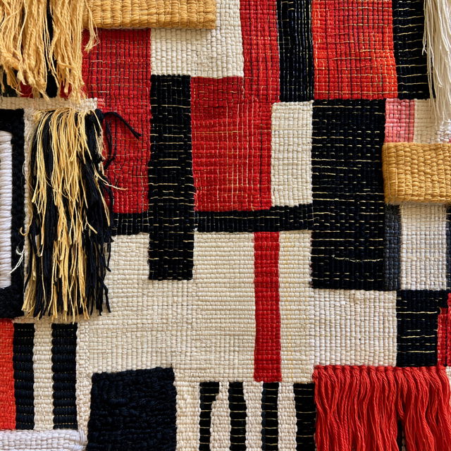 Weaving style, Midjourney V8.2, render 3 of 4