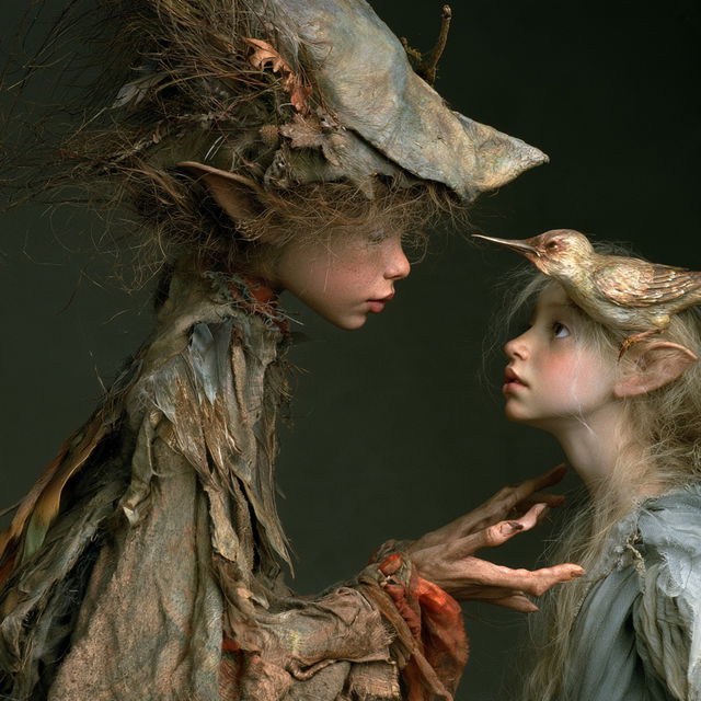 Wendy Froud style, Midjourney V8.2, render 2 of 4