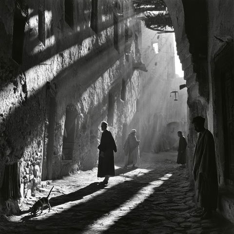 Werner Bischof style (Photographers), Midjourney V8.2
