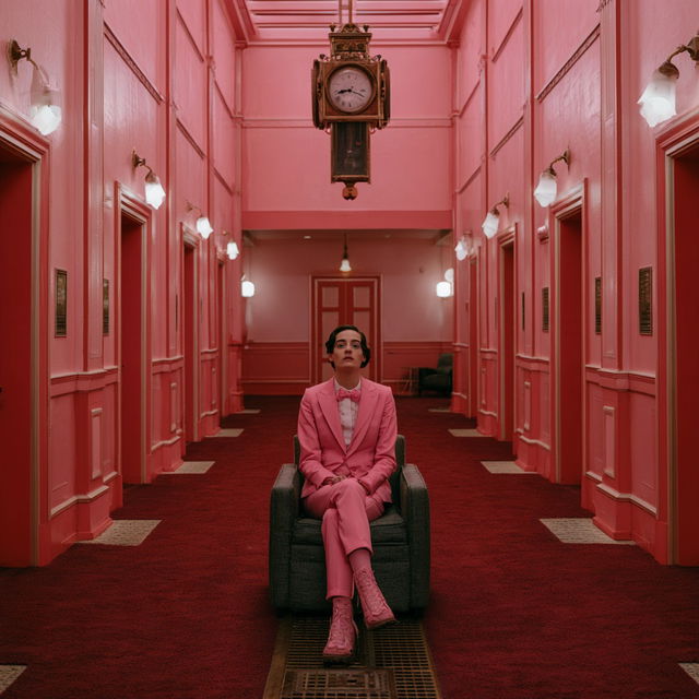 Wes Anderson style, Midjourney V8.2, render 1 of 4