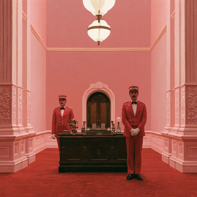 Wes Anderson style, Midjourney V8.2, render 4 of 4