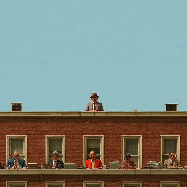Wes Anderson style, Midjourney V8.2, render 3 of 4
