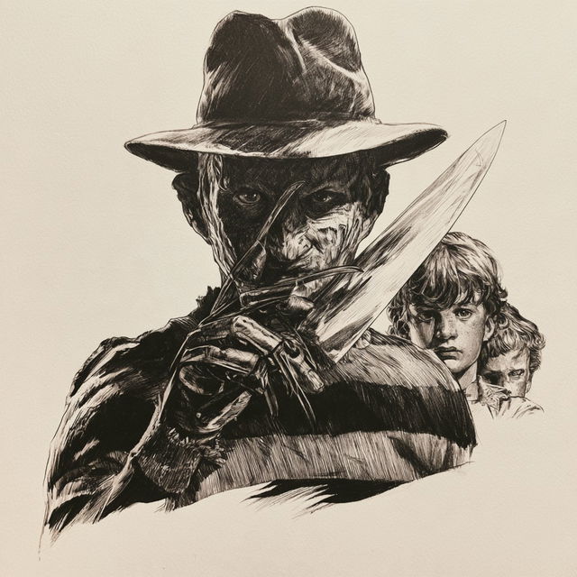 Wes Craven style, Midjourney V8.2, render 3 of 4
