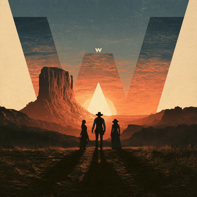 Westworld style, Midjourney V8.2, render 4 of 4