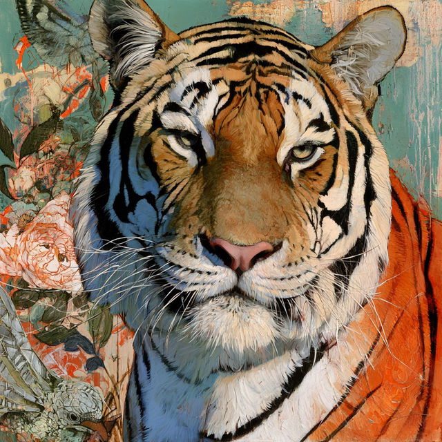 Wildlife Art style, Midjourney V8.2, render 4 of 4