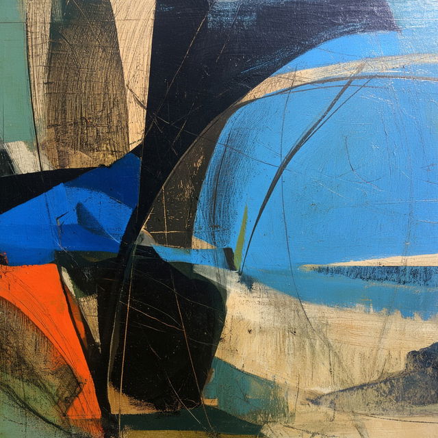 Wilhelmina Barns-Graham style, Midjourney V8.2, render 2 of 4