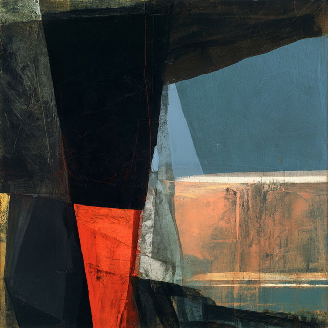 Wilhelmina Barns-Graham style, Midjourney V8.2, render 3 of 4