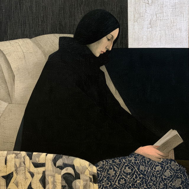 Will Barnet style, Midjourney V8.2, render 1 of 4