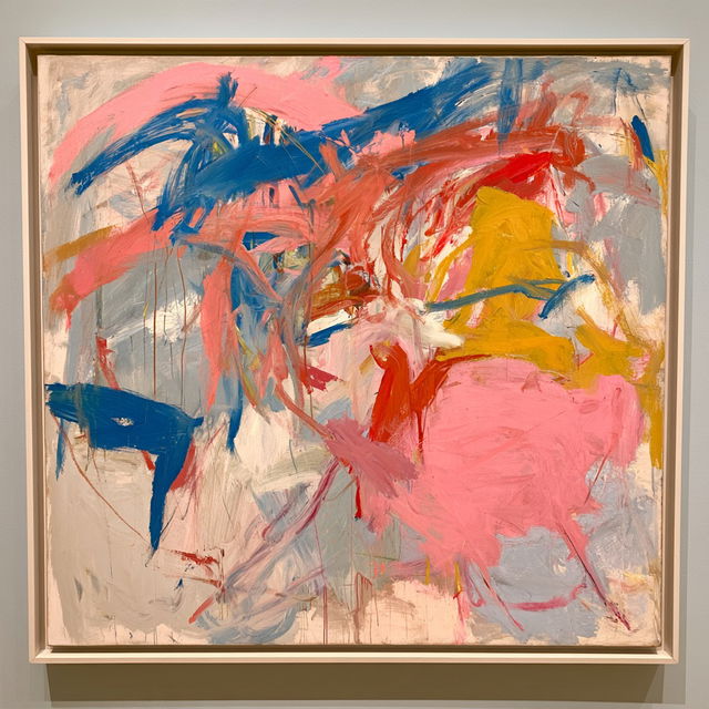 Willem de Kooning style, Midjourney V8.2, render 2 of 4