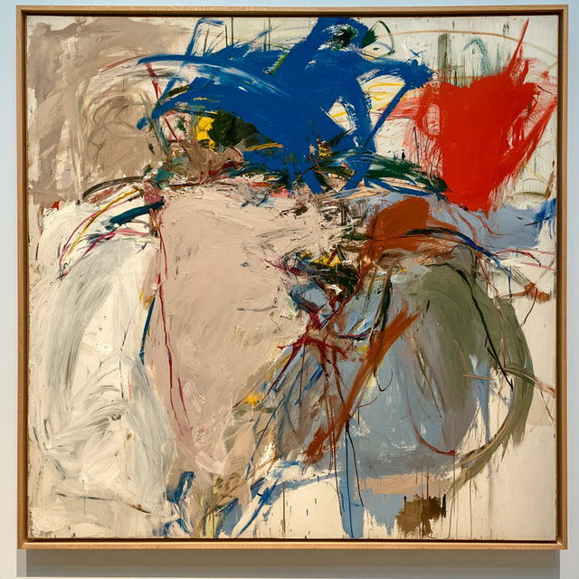 Willem de Kooning style, Midjourney V8.2, render 1 of 4