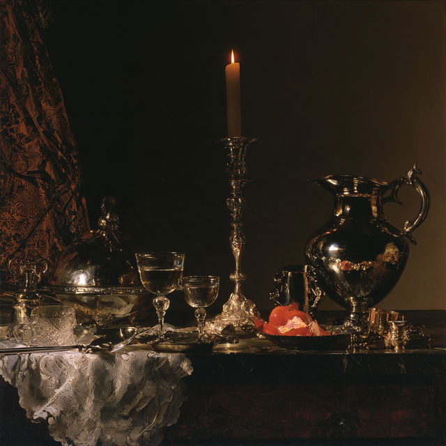 Willem Kalf style, Midjourney V8.2, render 2 of 4