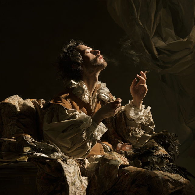 Willem van Aelst style, Midjourney V8.2, render 1 of 4