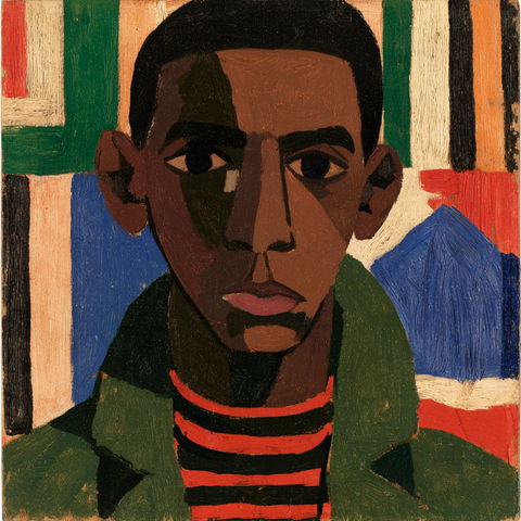 William H. Johnson style (Painters), Midjourney V8.2