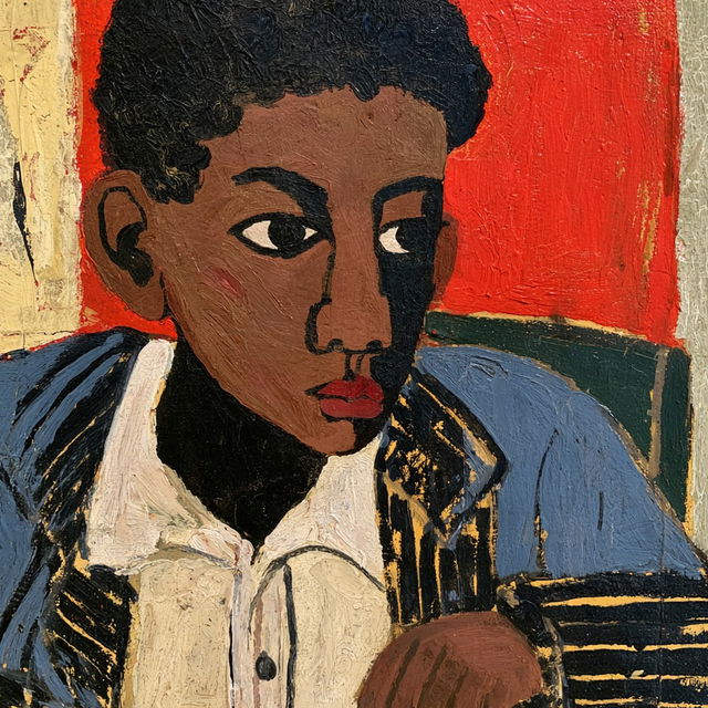 William H. Johnson style, Midjourney V8.2, render 2 of 4