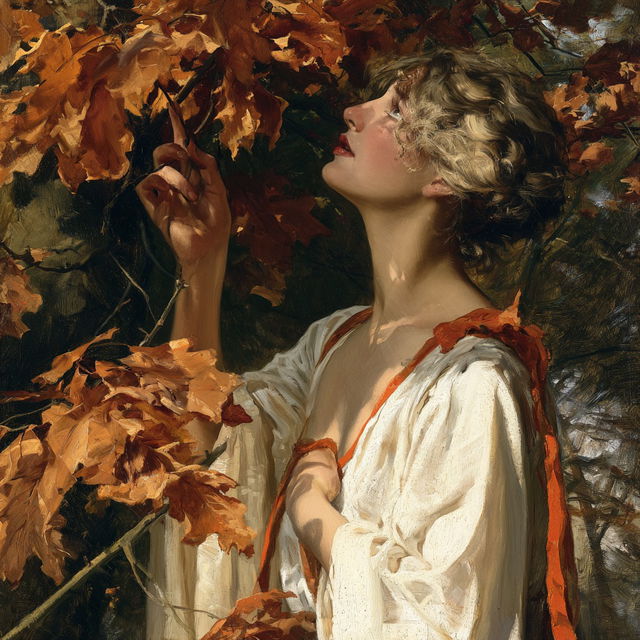 William Henry Margetson style, Midjourney V8.2, render 1 of 4