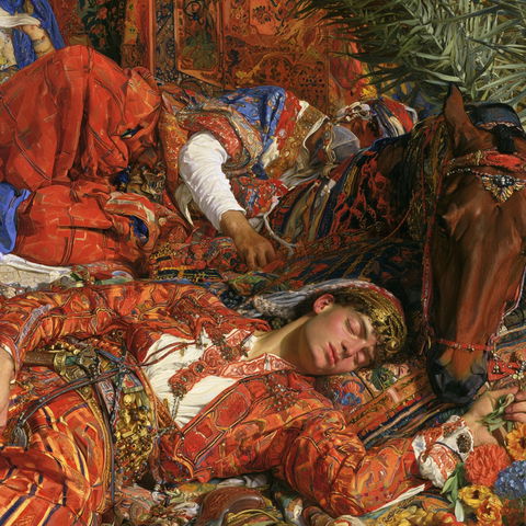 William Holman Hunt style (Painters), Midjourney V8.2