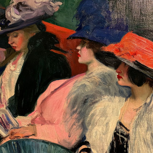 William James Glackens style, Midjourney V8.2, render 4 of 4