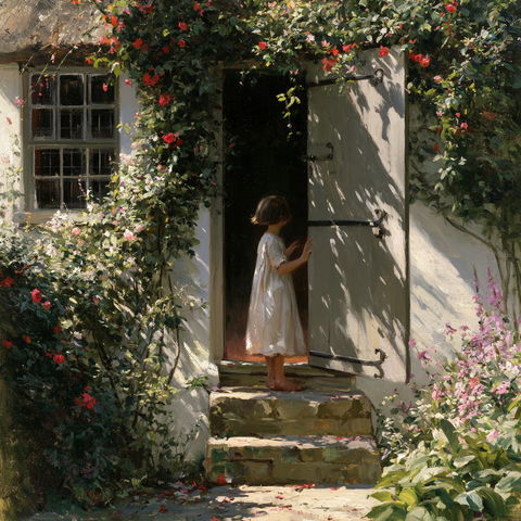 William Kay Blacklock style (Painters), Midjourney V8.2