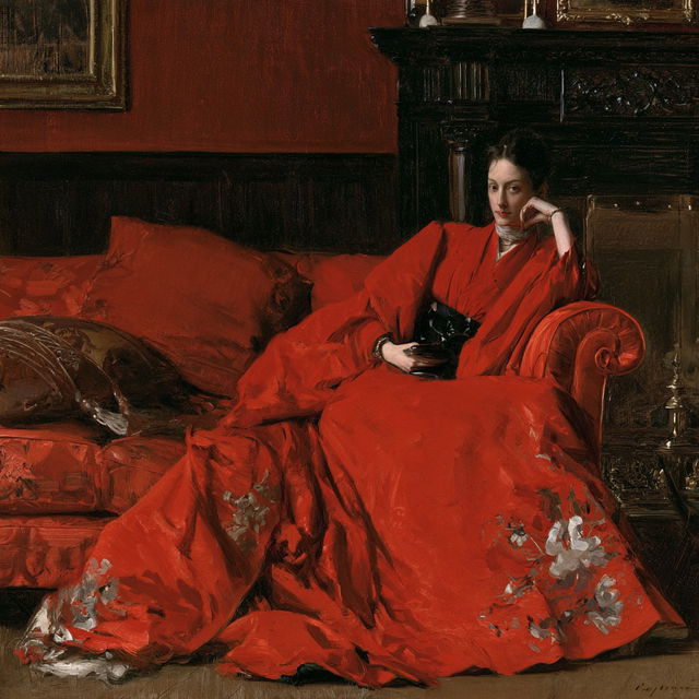 William Merritt Chase style, Midjourney V8.2, render 1 of 4