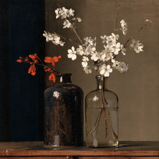 William Nicholson style, Midjourney V8.2, render 3 of 4