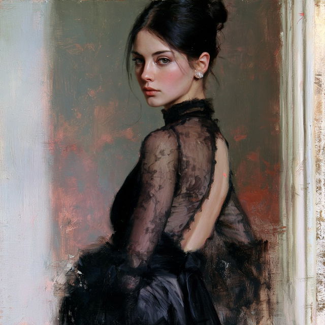 William Oxer style, Midjourney V8.2, render 3 of 4