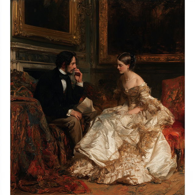 William Powell Frith style, Midjourney V8.2, render 2 of 4