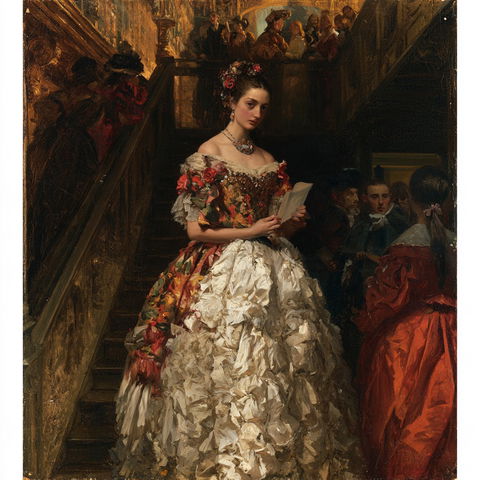 William Powell Frith style (Painters), Midjourney V8.2