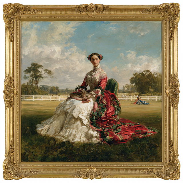 William Powell Frith style, Midjourney V8.2, render 4 of 4