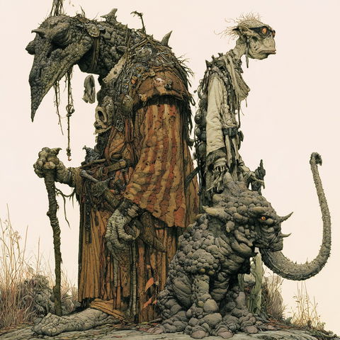 William Stout style (Illustrators), Midjourney V8.2
