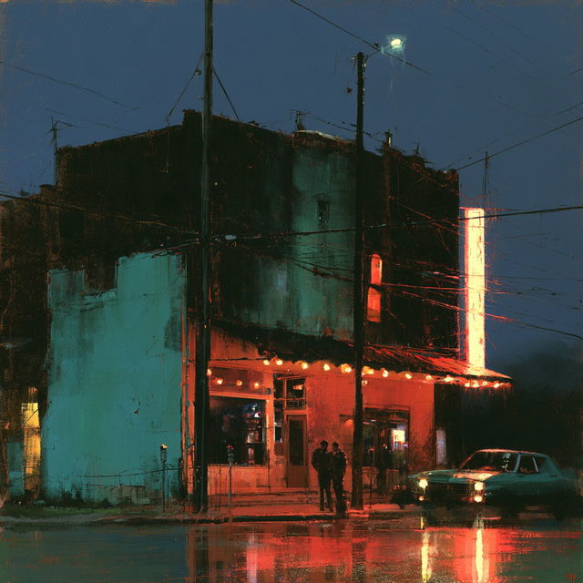William Wray style, Midjourney V8.2, render 2 of 4