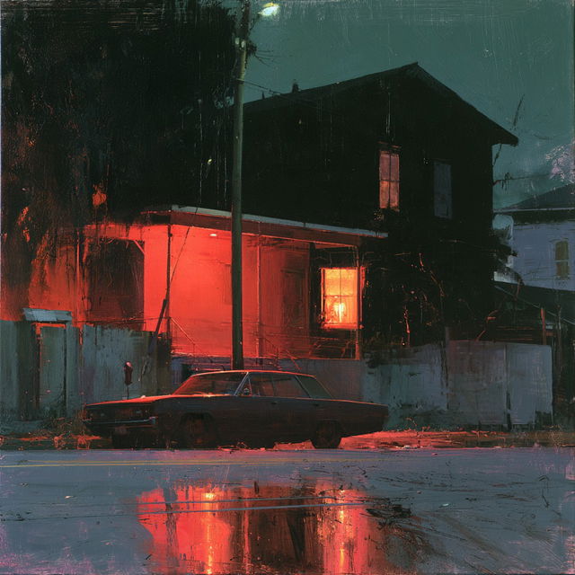 William Wray style, Midjourney V8.2, render 4 of 4